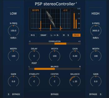 PSP AUDIOWARE StereoController2 (Digitální produkt)