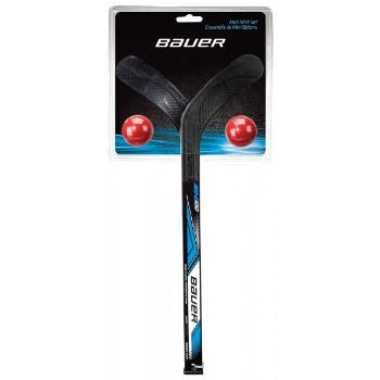 Bauer MINI STICK SET Set hokejek a míčku, černá, velikost