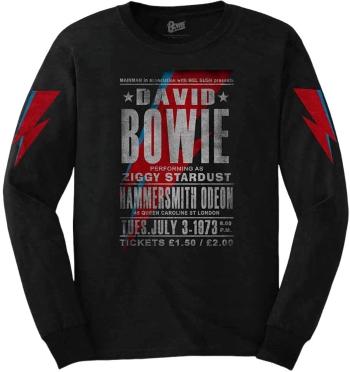 David Bowie Tričko Hammersmith Odeon Unisex Black S