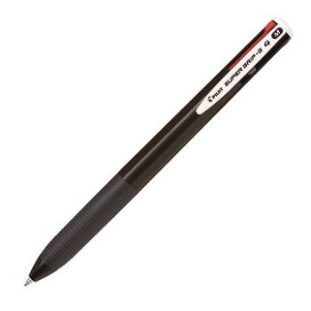 PILOT Super Grip-G4 KP M 0.27 mm, 4barevka, černé (BPKGG-35M-B)