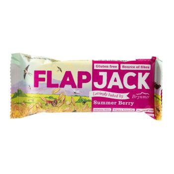 Flapjack ovesný malina-jahoda bezlepkový 80 g   BRYNMOR