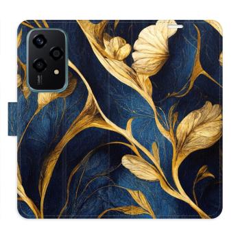 Flipové pouzdro iSaprio - GoldBlue - Honor 200 Lite