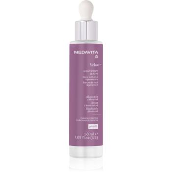 Medavita Velour Night Reset Serum obnovující sérum na tvář a vlasovou pokožku 50 ml