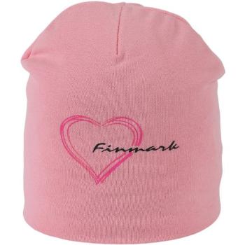 Finmark CHILDREN’S HAT Zimní čepice, růžová, velikost