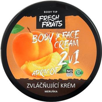 VIVACO Body Tip Fresh Meruňka Zvláčňující krém na obličej a Tělo 200 ml  (8595635216114)