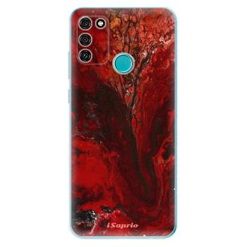 Odolné silikonové pouzdro iSaprio - RedMarble 17 - Honor 9A