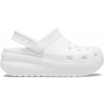 Crocs CLASSIC CROCS CUTIE CLOG K Dětské pantofle, bílá, velikost 28/29