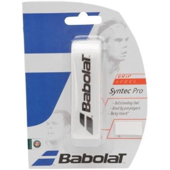 Babolat SYNTEC PRO GRIP Tenisová omotávka, bílá, velikost