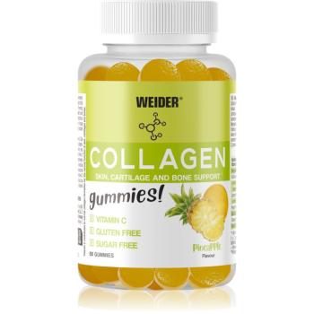 Weider Collagen Gummies želé bonbóny s kolagenem příchuť Pineapple 50 ks