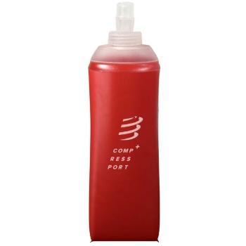 Compressport ERGO FLASK 500 ML Měkká běžecká láhev, červená, velikost