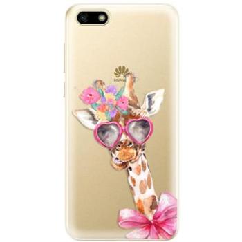 iSaprio Lady Giraffe pro Huawei Y5 2018 (ladgir-TPU2-Y5-2018)