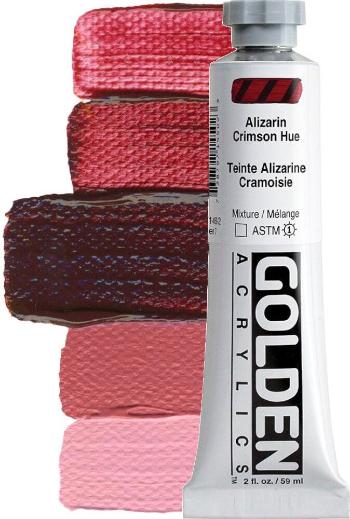 Golden Artist Colors Heavy Body Akrylová barva Alizarin Crimson Hue 59 ml 1 ks