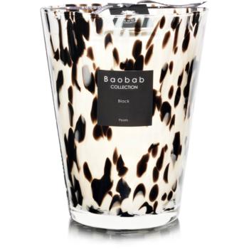 Baobab Collection Pearls Black vonná svíčka 24 cm