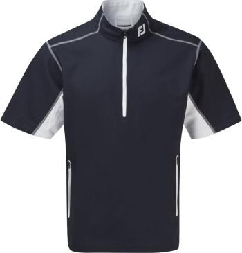 Footjoy Half-Zip Shor Sleeve Windshirt Navy/White L Bunda