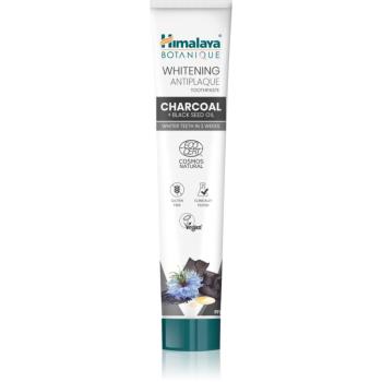 Himalaya Herbals Whitening Antiplaque Charcoal + Black Seed Oil fogfehérítő fogkrém faszénnel 75 ml