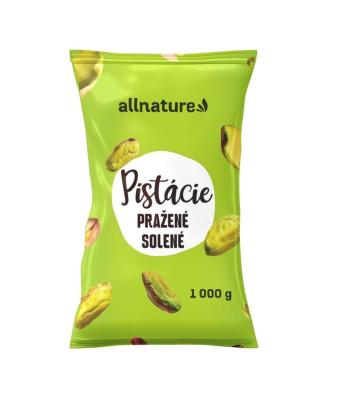 Allnature Pistácie pražené solené 1000 g