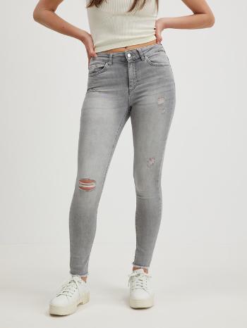 ONLY Blush Jeans Šedá