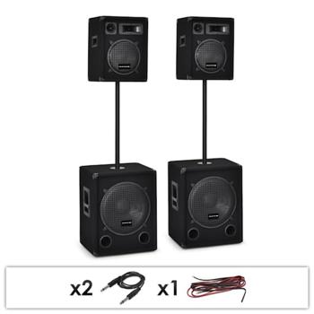 Malone 2.2, 2.2 patrový PA set pasivních repro., 2800 W, subwoofer