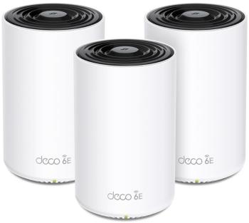 WiFi rendszer TP-Link Deco XE75 Pro (3-pack), WiFi 6E mesh system, 2.5Gbit port