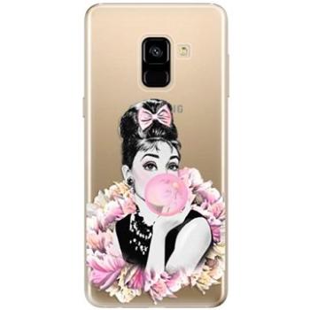 iSaprio Pink Bubble pro Samsung Galaxy A8 2018 (pinbu-TPU2-A8-2018)