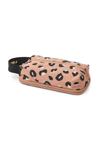 Dětský penál Liewood Melina Pencil Case oranžová barva, LW19493