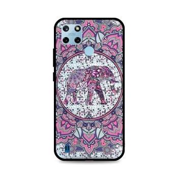 TopQ Kryt LUXURY Realme C25Y pevný Elephant 70218 (Sun-70218)