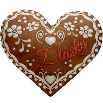 Vankúšik srdcový – Perníkové srdce