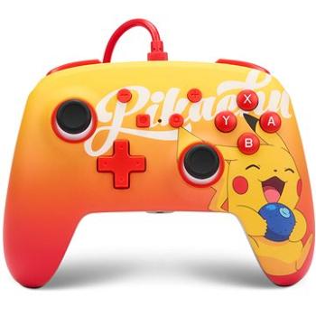 PowerA Enhanced Wired Controller for Nintendo Switch -  Oran Berry Pikachu (1522784-01)