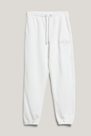 TEPLÁKY GANT REG TONAL SHIELD SWEATPANTS EGGSHELL