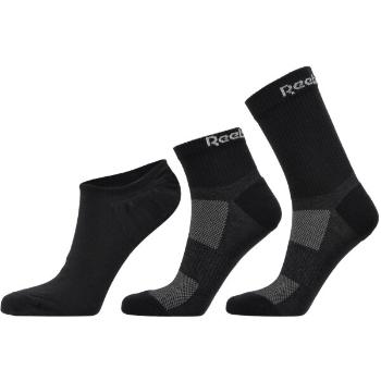 Reebok TE ALL PURPOSE SOCK 3P Ponožky, černá, velikost