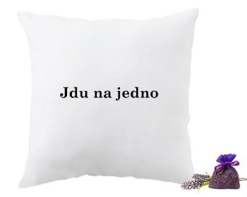 Levandulový polštář Jdu na jedno