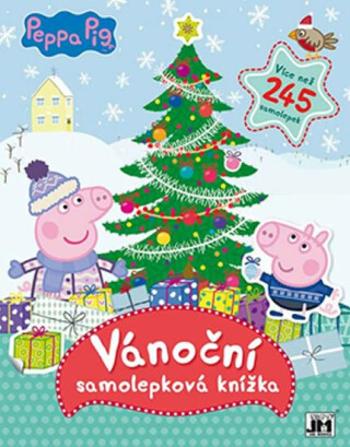 Vánoční samolepková knížka - Peppa pig