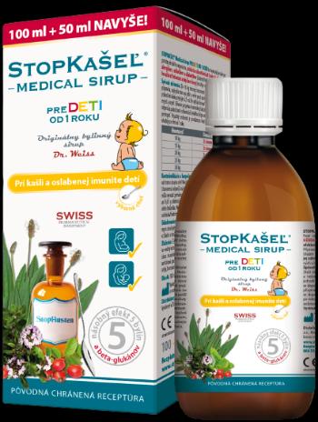 DR.WEISS STOPKAŠEĽ Medical sirup od 1 roku 150 ml