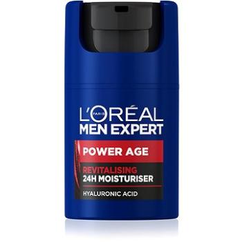 L'ORÉAL PARIS Men Expert Power Age Revitalizační 24h hydratační krém, 50 ml (3600524096793)