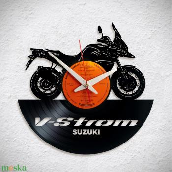 Suzuki V-strom motorkerékpár  - Bakelit falióra