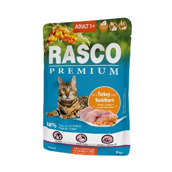 Kapsička Rasco Premium Cat Adult Turkey in Gravy 85g