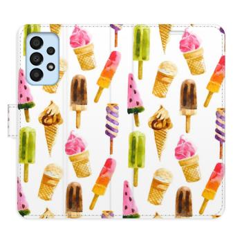 Flipové pouzdro iSaprio - Ice Cream Pattern - Samsung Galaxy A33 5G