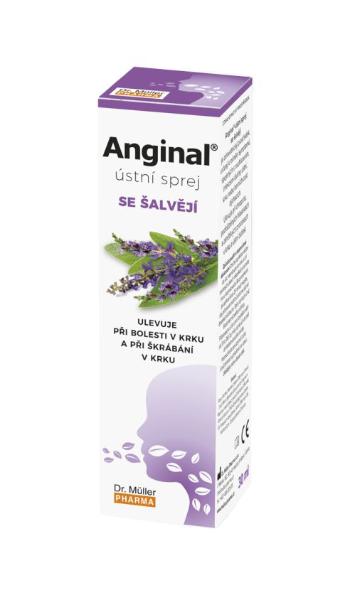 Anginal Ústní sprej se šalvějí 30 ml