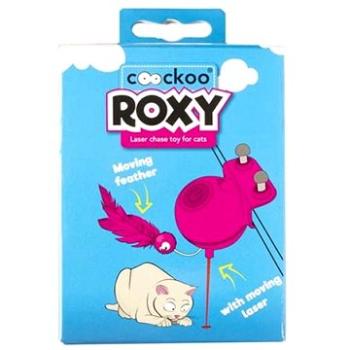 EBI COOCKOO ROXY Interaktivní laserová hračka pro kočky 8x8x10,5cm růžová (59467268)