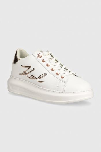 Sneakers boty Karl Lagerfeld KAPRI bílá barva, KL62510A