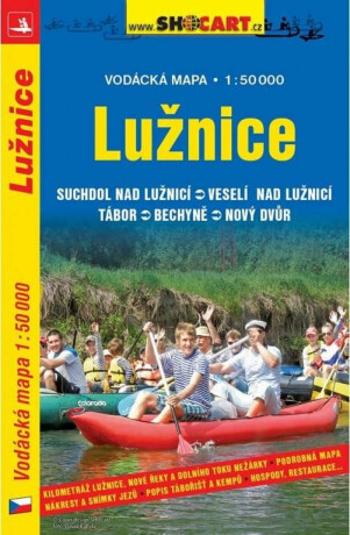 Lužnice - vodácká mapa 1:50 000