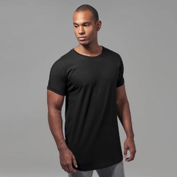 Urban Classics Long Shaped Turnup Tee black - M