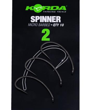 Korda háčky bez protihrotu spinner b - 2