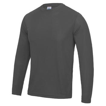 Just Cool Pánské sportovní tričko s dlouhým rukávem Cool T - Uhlová | XL