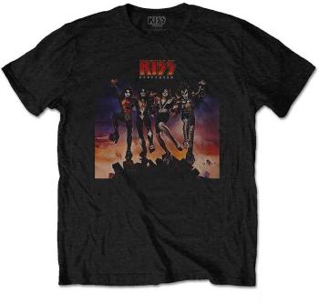 Kiss Tričko Destroyer Unisex Black S