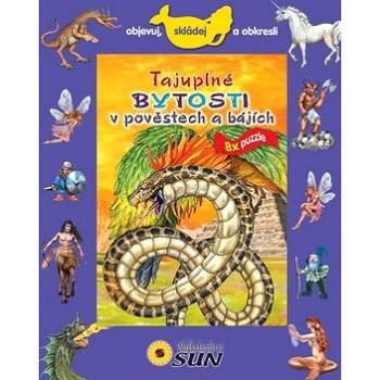 Tajuplné bytosti v pověstech a bájích 8x puzzle: Objevuj, skládej a obkresli (978-80-7371-485-7)