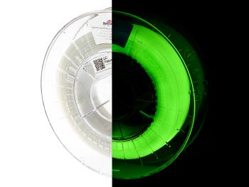 Spectrum 80530 3D filament, S-Flex 98A, 1,75mm, 500g, glow in the dark, yellow-green