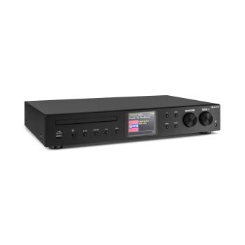 Auna iTuner CD, HiFi receiver, Internet/DAB+/FM rádio, CD přehrávač,WiFi, černý