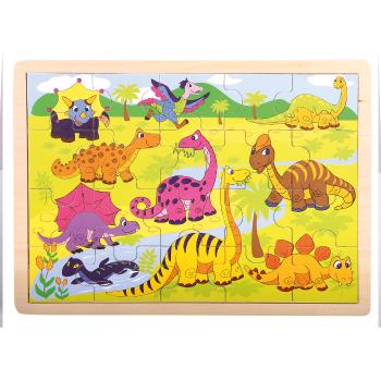 Bino Dinoszauruszos Puzzle, 