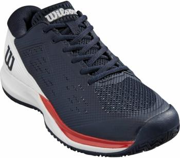 Wilson Rush Pro Ace Mens Tennis Shoe Navy Blaze/White/Red 45 1/3 Pánské tenisové boty